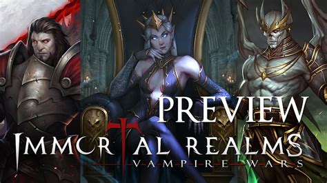 Immortal Realms: Vampire Wars – Bir Strateji ve Rol Yapma Oyununda Karanlığın İktidarına Meydan Okuyun!